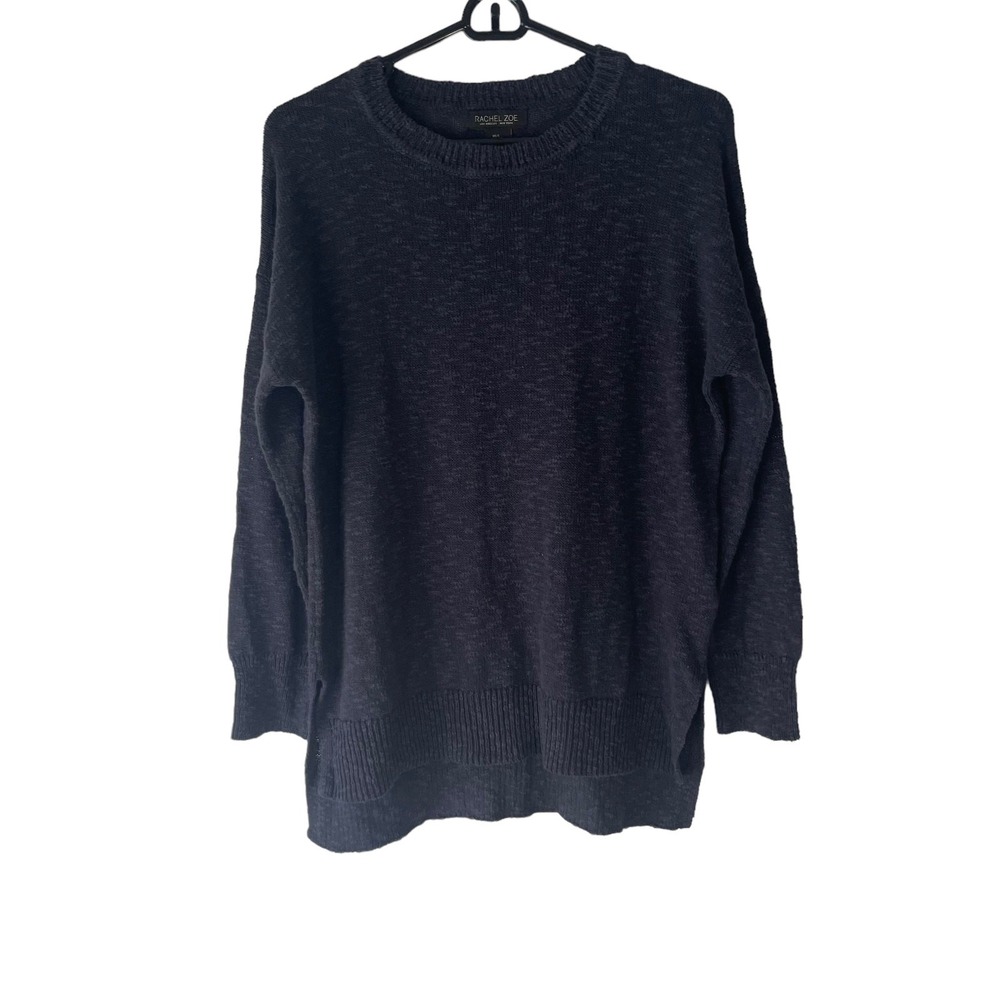Rachel Zoe Size Small Blue Tightâ Knit Oversized Sweater